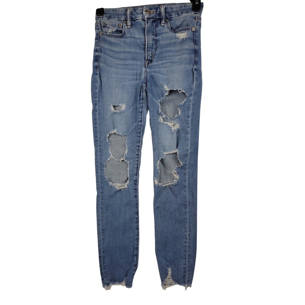 American Eagle Outfitters Jean Women's Size 6 Ripped High Waist Skinny Jeans